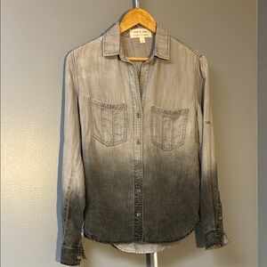 Cloth & Stone Ombre Button-Up Shirt